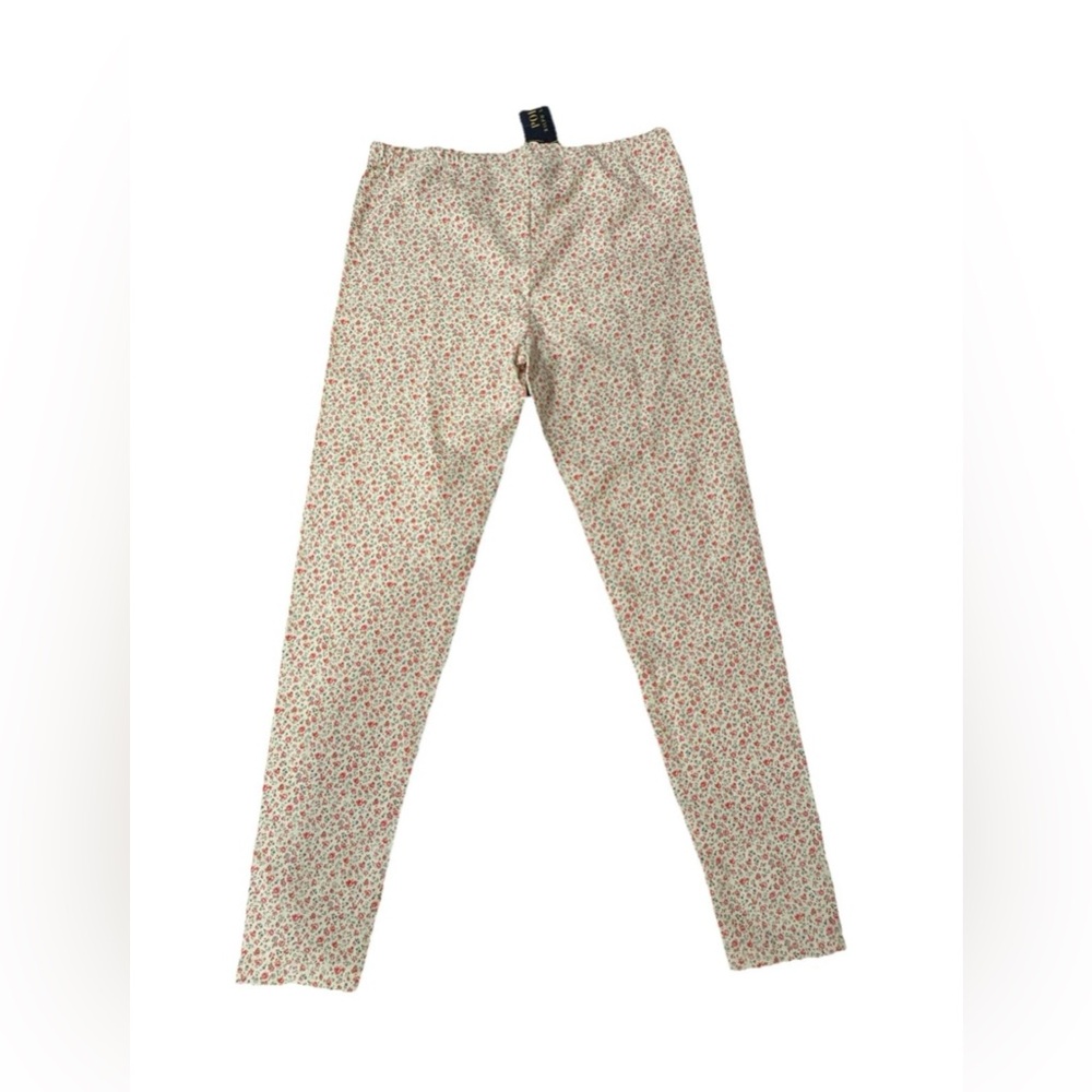 Polo Ralph Lauren girls size L (12-14) floral leggings NWT